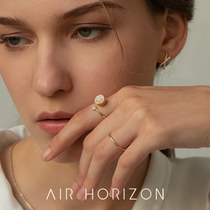 AIR-HORIZON CAT EYE STONE RING WOMEN INS WIND OPENING INDEX FINGER RING RED RETRO AIR QUALITY LIGHT EXTRAVAGANT RING