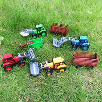 Tractor harvester toy farmer cart farm set Tiller children back sowing simulation model boy