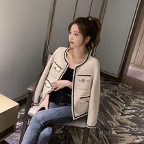 Early spring name Yuanyuan Xiaoxiang High Sensation Jacket Woman Dress 2022 New Autumn Winter Short 100 Lap Little Taller Jacket