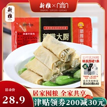 Xinya Qianzhang Bao 225g instant breakfast tofu skin dried tofu products Private dishes Convenience Hotel Private Dishes