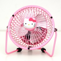 Shanghai spot Japan Hello Kitty super cute desktop USB computer mini electric fan