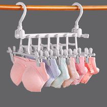 Underwear hanger drying special clip balcony hanging underwear underwear wardrobe underwear storage artifact bra bra