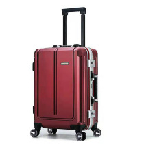 Factory source retro aluminum frame universal wheel suitcase password boarding case trolley case customization