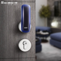 Famous Silent Door Lock Indoor Household Universal Door Toilet Bedroom Flat Push Pull Wooden Door Lock Push Open