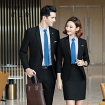 Norman Ji Fashion Business Temperament Workout Atmosphere Work Clothes Men And Women The Same High-end West Suit New Professional Dress