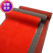 Hotel shopping mall entrance red carpet welcome doormat thickened custom cut non-slip mat Aisle Corridor full of the whole volume