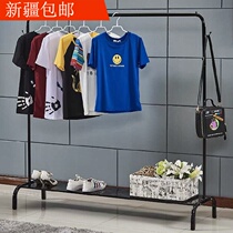 Hanger Simple Coat Rack Floor Hanger Removable Storage Shoe Rack Combination Door Multi-function Bedroom Integration