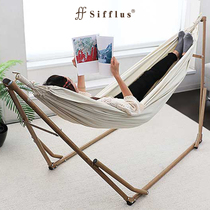 Spot Japanese Sifflus balcony swing hammock drying hanger ins Net red hanging chair home outdoor portable