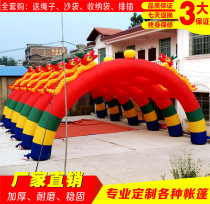 8 10 12 m inflatable arch gas mold inflatable tent opening celebration Caihong Gate Gas Arches Wedding multi-arch