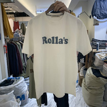 Dongdaemun Korean mens clothing 2020 summer half sleeve mens tide t-shirt Loose tide brand letter printing base shirt