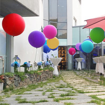  36 inch 90cm Columbia Sempertex imported large balloon big red matte thickened oversized