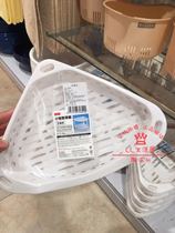 Japan Daiso triangle storage rack Small things finishing shed 2-layer finishing rack Triangle storage rack