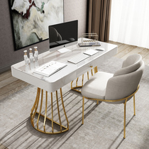 Nordic luxury desk computer desk medical beauty consultation table modern Net red beauty table home boss computer table