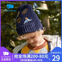 Li baby room hat childrens fashion casual cloth embroidered wool hat baby warm soft cap cap 2021 New