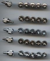  Jinghe brand flat iron manual screw screw chassis National standard round tightening hand screw knurled hand screw