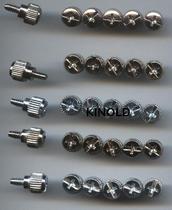 Jinghe brand flat iron hand screw Screw chassis national standard round fastening hand screw Knurled hand screw