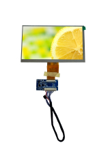 7 inch LVDS LCD screen 1024*600 high-definition IPS 40PIN 50PIN interface industrial control medical display