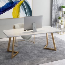 Nordic marble computer desk home luxury notebook office computer desk simple modern designer desk