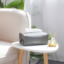 MZao Nordic tissue box drawing paper box living room household creative Net red bag tube car simple European paper box