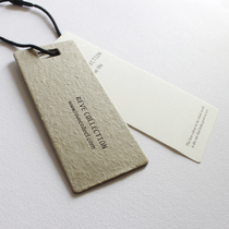 Clothing tag custom-made womens special-shaped thick paper card trademark certificate printed clothes listing tag tag logo design childrens clothing tag underwear tag tag tag tag Xin Bai flagship store