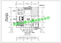 Villa with terrace decoration cad layout simple detailed drawing cad design drawing