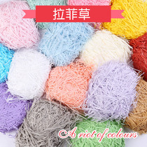 Rafaicus wedding supplies creative candy box raffia grass shredded paper birthday gift box filling