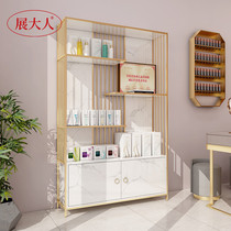 Beauty Salon Products Cabinet Ground Beauty Salon Display Cosmetics Display Samples Mechia Display Cabinet Partition Shelve