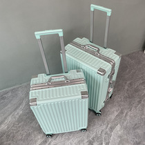 Suitcase woman high face value 20 inch small mute universal wheel password box 24 durable and sturdy suitcase pull lever case