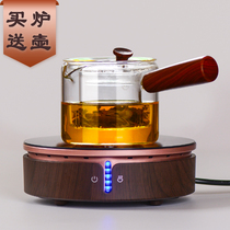 Wu Jin mini electric pottery stove tea cooker small tea stove side glass boiling water making teapot tea set electric tea cooker