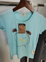 130140-yard solitary collection of missing and clear goods Childrens clothes Summer men and women Childrens pure cotton short sleeves Bottom Blouse Thin