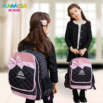 Girls  school bags Primary school students 1 to 3 to 6th grade girls Princess childrens shoulder bag load reduction ridge protection Ultra-light