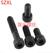 High strength cylindrical head hexagon socket screw factory direct sales happy black mold Bolt motor screw m12