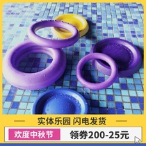 American Star Dog Frisbee Border Pastoral Golden Hair Medium Large Dog Training Frisbee Frisbee Pet Resistant Grinding Toys