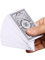 Plastic playing card creative bridge Park pvc waterproof washable matte Buke plastic card