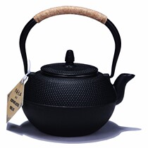 Large capacity cast iron pot pig iron pot boiling teapot boiling teapot kettle soaking teapot with tea net