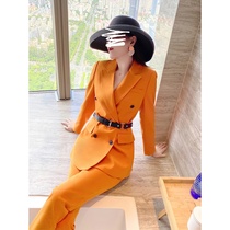 Han Yue Han Yue flagship store (counter)Business temperament goddess Fan suit Womens Korean fashion