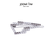 JOOMi LiM building honey hair accessories advanced design edge clip simple fashion ins trend lightning Crystal hairclip female