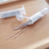 40 plain hand sewing needles with syringe specification 0 63mm*38mm bjd button part can not be worn