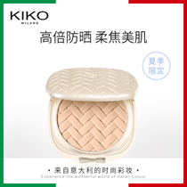 KIKO summer limited sunscreen powder cake oil-controlled make-up dry and wet matte cake honey powder cake