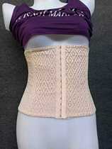 Summer net gauze front three rows of buckles can adjust the size of the belly belt ladies postpartum belly waist body sealing belt