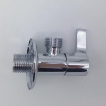Total Copper Cold And Hot Water Triangle Valves Water OFF Single door shower Shower Shower Faucet Switch Shower Water Stop Valve Universal