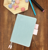 39) Original book cover Pink blue yellow triangle CP-Blue hand book cover book cover leather hand book cover protection hobo