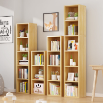 Bookshelf floor shelf multi-layer childrens small bookcase simple home student bedroom simple storage grid cabinet