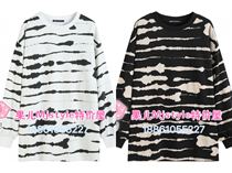 MJ TOPFEELING 2021 Spring 2021 New Womans Sweater 521180140 Black White