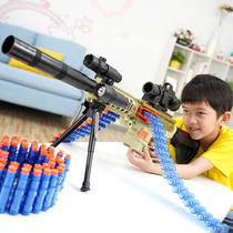 m416 electric burst soft bullet gun heat simulation assault machine gun Big pineapple boy childrens toy soft egg gun