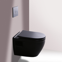 Yuele suspended wall hanging toilet wall mounted toilet matte black wall hanging wall type toilet frame water tank toilet toilet toilet