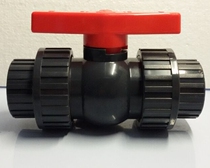 National Label UPVC live ball valve PVC ball valve Double by order ball valve Underball Ball Valve 20 25 32 40
