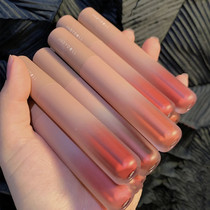 juduo orange flower tube lipstick lip glaze pumpkin pigment girl student parity niche brand matte mirror