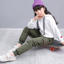 Traveling to Mohe Snow Township Childrens Thickened Waterproof Warm Down Pants Harbin Northeast Boys and Girls Overalls