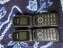 Second-hand Samsung E1190 classic flip cover small and practical durable spare nostalgic old mobile phone without repair